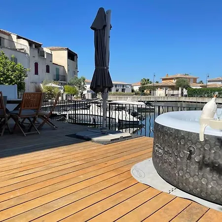 Nyaraló Marina 120m²/8 Pers/ Terrasse 100m²/ Appontement *