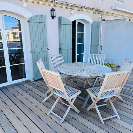 Nyaraló Marina 120m²/8 Pers/ Terrasse 100m²/ Appontement